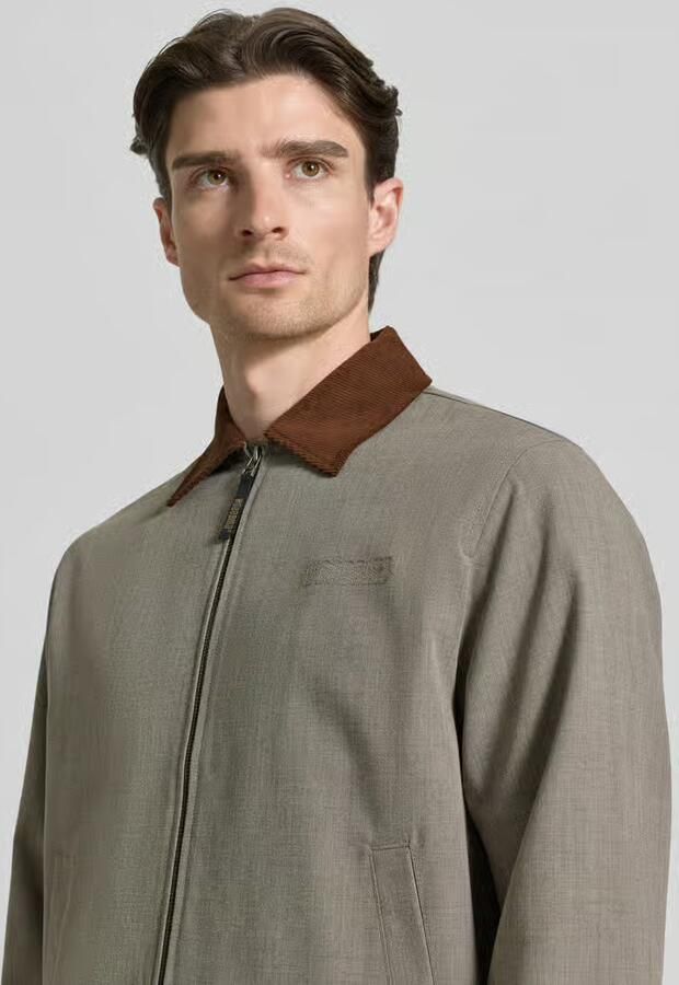 WOODBIRD Jas met tweeweg-ritssluiting model 'Pon Guan'
