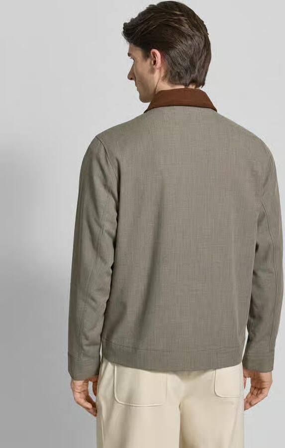 WOODBIRD Jas met tweeweg-ritssluiting model 'Pon Guan'