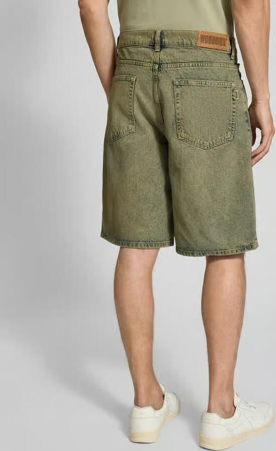 WOODBIRD Korte jeans in used-look model 'Rami'