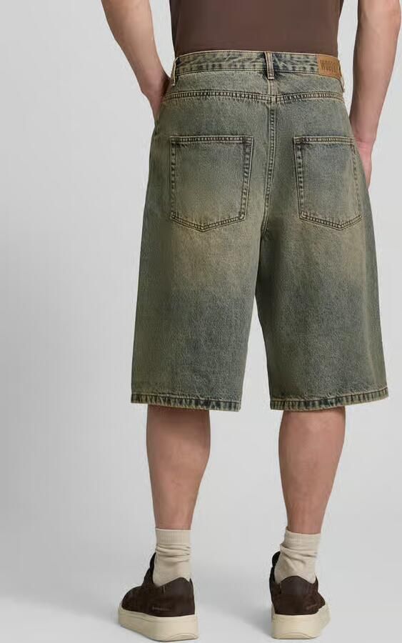 WOODBIRD Korte jeans met steekzakken model 'Yuto Aged' - Foto 3