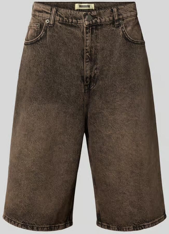 WOODBIRD Korte jeans met steekzakken model 'Yuto Oak' - Foto 2