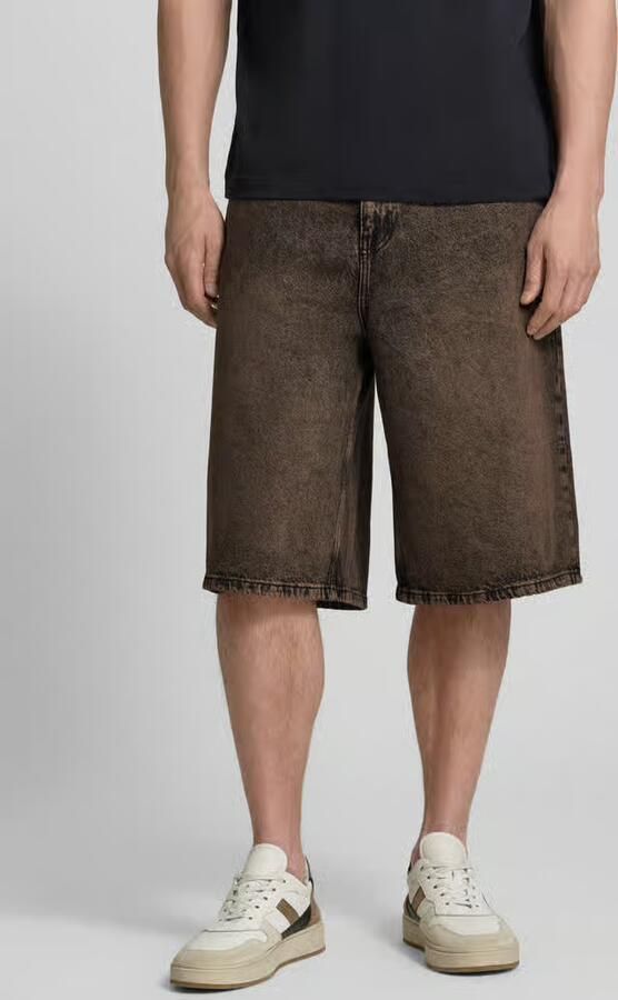 WOODBIRD Korte jeans met steekzakken model 'Yuto Oak' - Foto 3