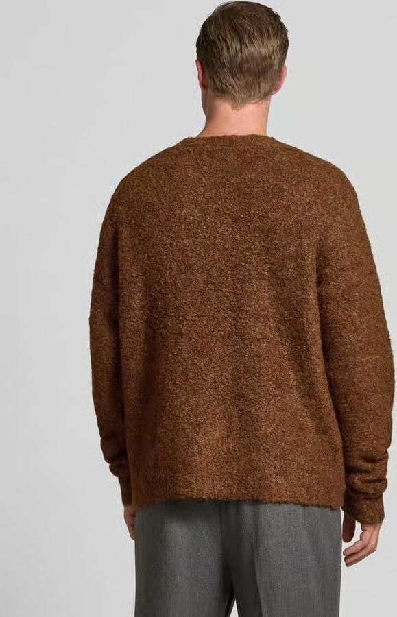WOODBIRD Loose fit gebreide pullover met wol model 'Kurt'