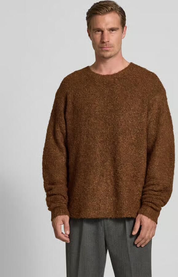 WOODBIRD Loose fit gebreide pullover met wol model 'Kurt' - Foto 2