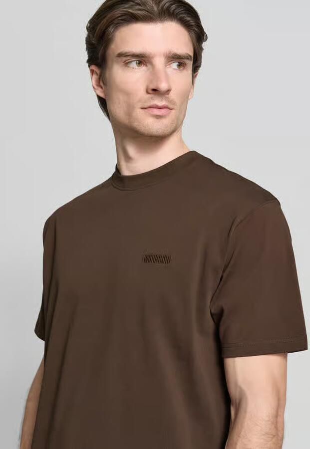 WOODBIRD Regular fit T-shirt van puur katoen model 'Baine' - Foto 2