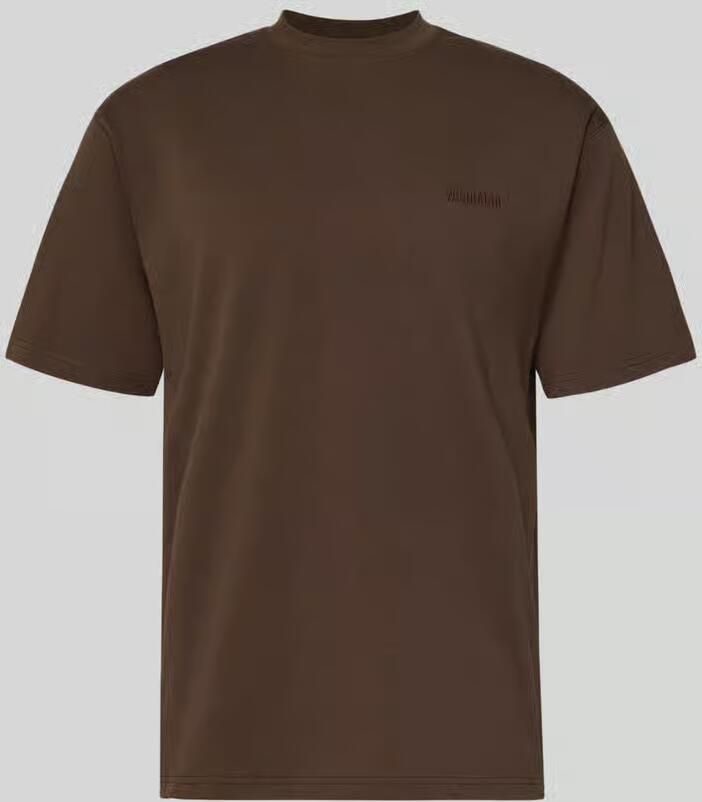 WOODBIRD Regular fit T-shirt van puur katoen model 'Baine'