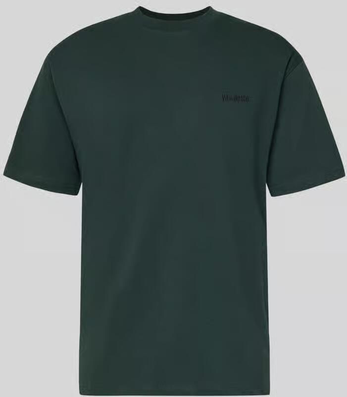 WOODBIRD Regular fit T-shirt van puur katoen model 'Baine'