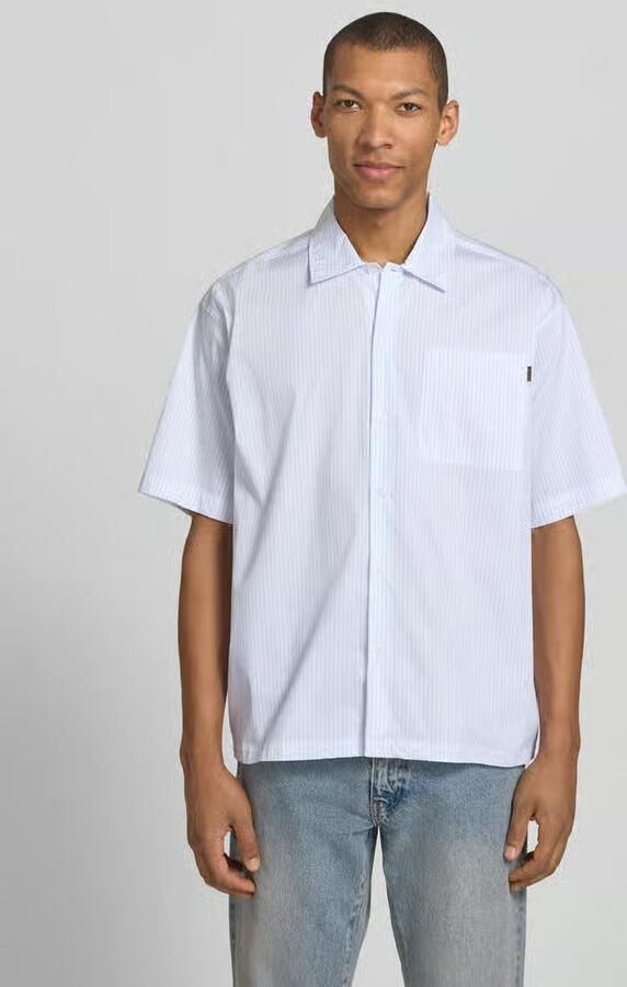 WOODBIRD regular fit vrijetijdsoverhemd met borstzak model 'Wang' - Foto 4
