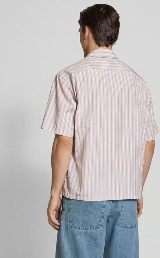 WOODBIRD Relaxed fit vrijetijdsoverhemd met 1 2-mouwen model 'Wang'