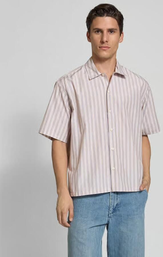 WOODBIRD Relaxed fit vrijetijdsoverhemd met 1 2-mouwen model 'Wang' - Foto 2