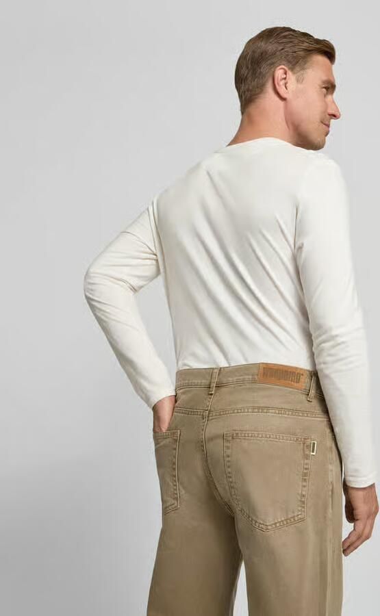 WOODBIRD Straight fit jeans in 5-pocketmodel model 'Leroy'