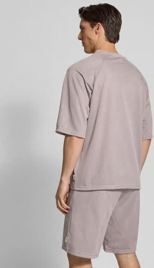 WOODBIRD T-shirt in semi-transparant design model 'Blake'