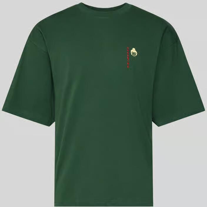 WOODBIRD T-shirt met labeldetail model 'Beam'