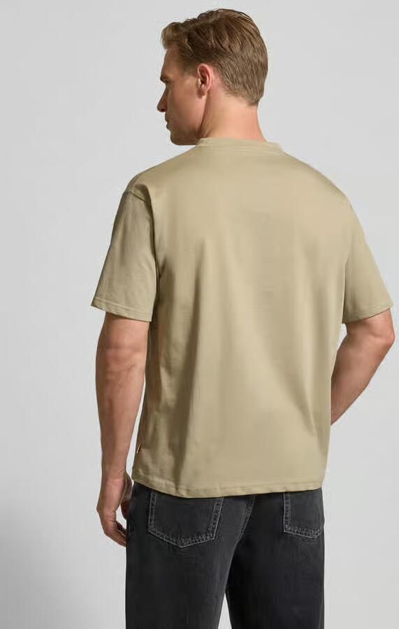 WOODBIRD T-shirt met motiefprint model 'Baine'