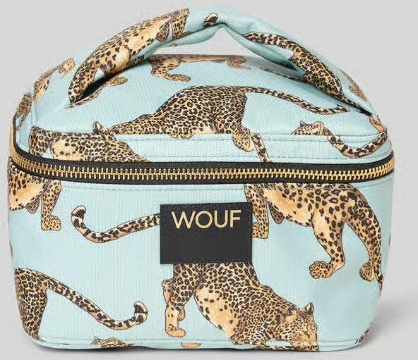 WOUF Make-uptasje met all-over motiefprint model 'Leopard' - Foto 2