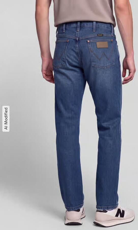 Wrangler Regular fit bootcut jeans van puur katoen model '13MWZ Cowboy' - Foto 2