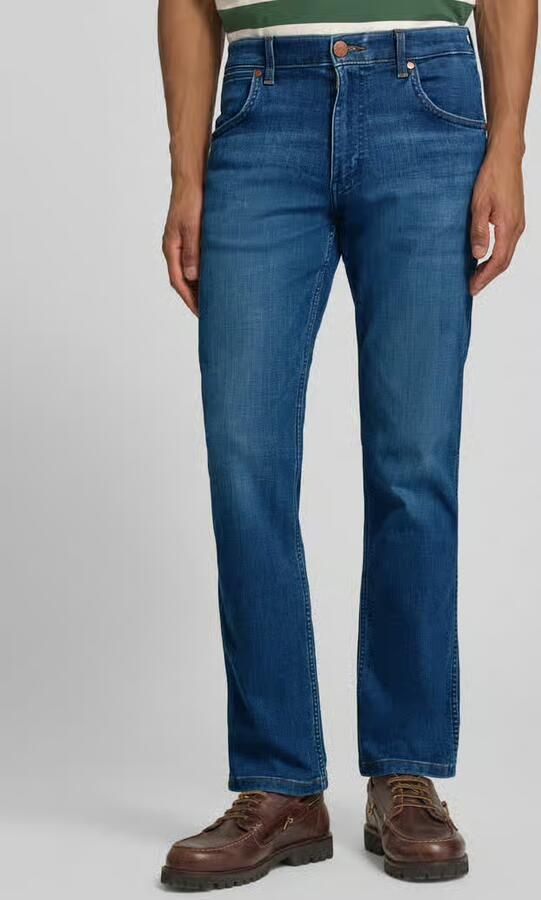 Wrangler Straight fit jeans in 5-pocket-design model 'Greensboro' - Foto 3