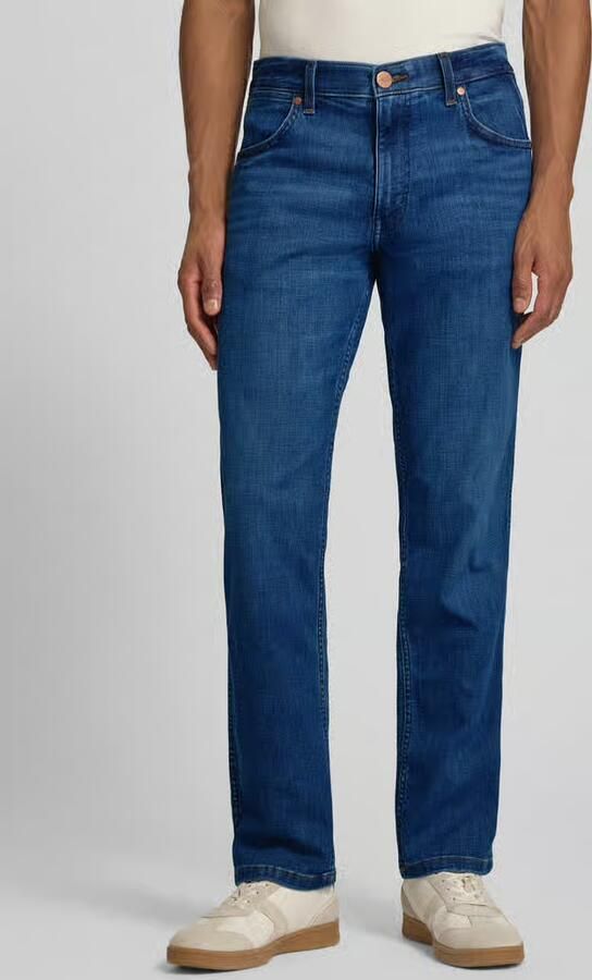 Wrangler Straight fit jeans in 5-pocket-design model 'Greensboro' - Foto 3