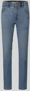 Wrangler straight fit jeans van katoenmix model 'Greensboro'