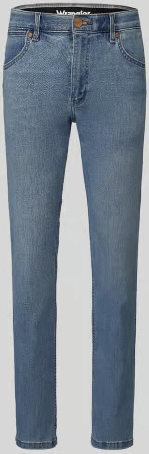 Wrangler straight fit jeans van katoenmix model 'Greensboro' - Foto 3