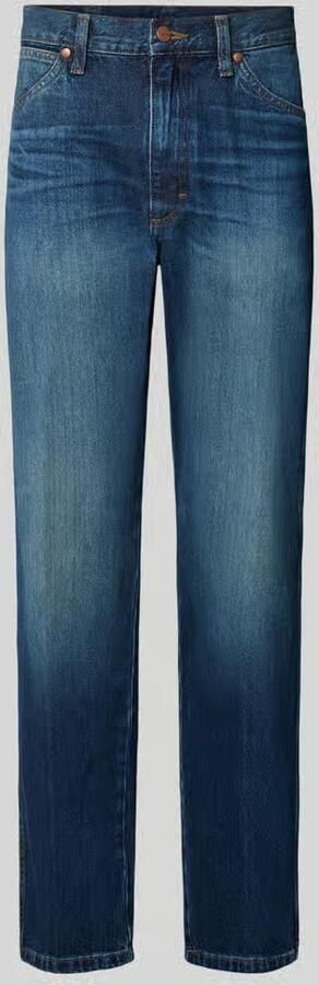 Wrangler straight fit jeans van pure katoen model '13MWZ Cowboy'