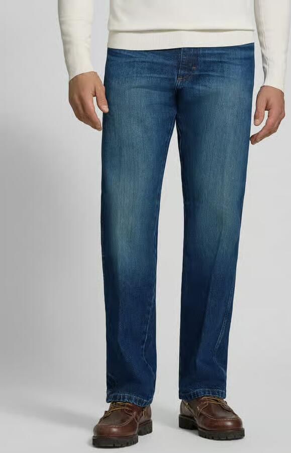 Wrangler straight fit jeans van pure katoen model '13MWZ Cowboy' - Foto 2