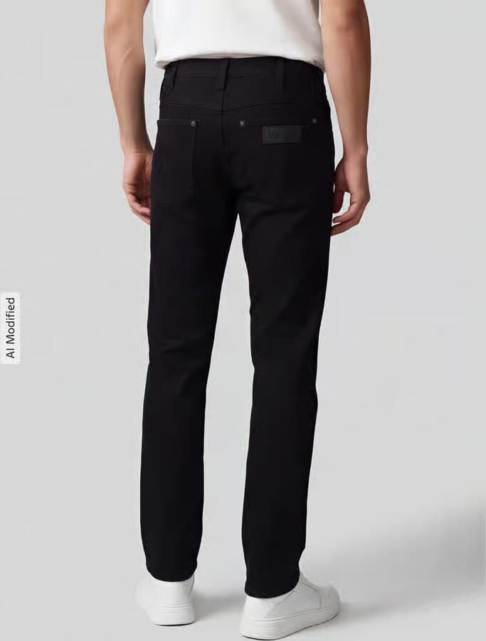 Wrangler tapered fit jeans van katoenmix model 'Redford' - Foto 2