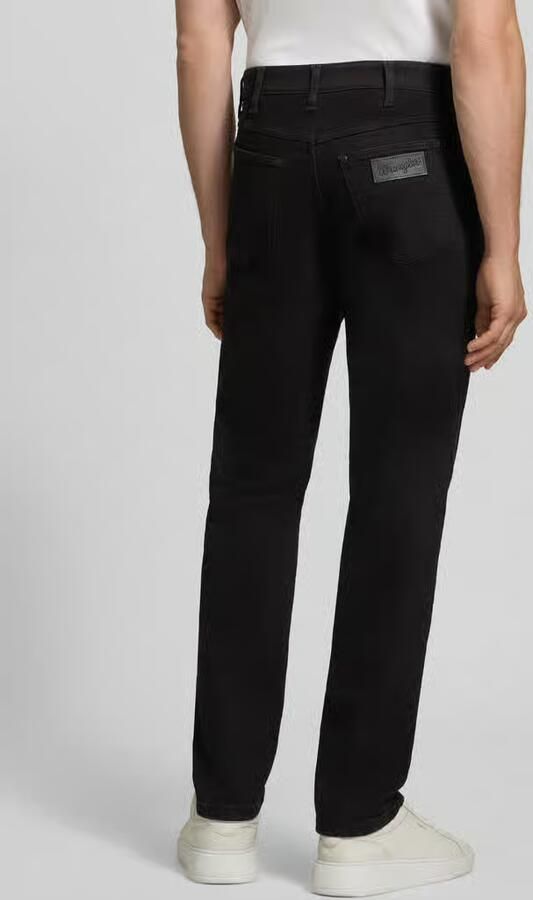 Wrangler tapered fit jeans van katoenmix model 'Redford' - Foto 3