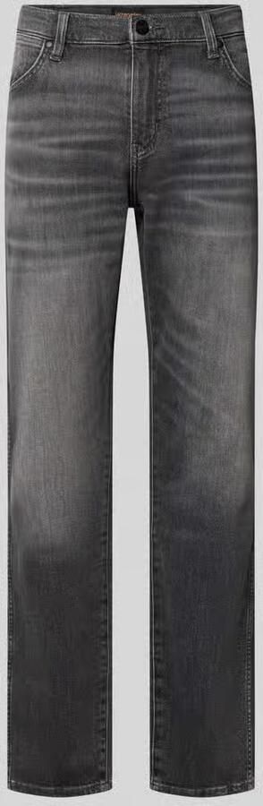Wrangler tapered fit jeans van katoenmix model 'Redford'