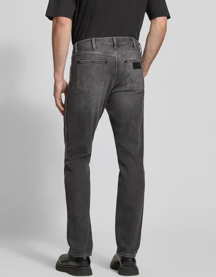 Wrangler tapered fit jeans van katoenmix model 'Redford' - Foto 3