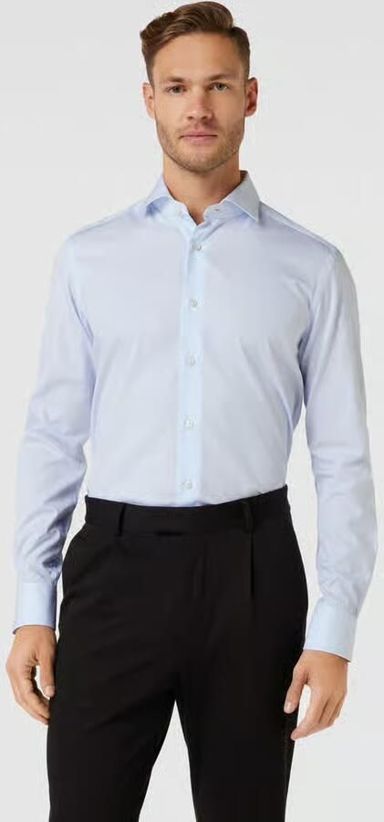 XACUS Regular fit zakelijk overhemd van twill - Foto 2