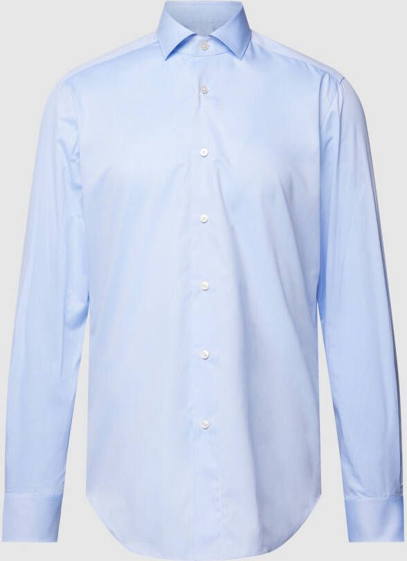 XACUS Regular fit zakelijk overhemd van fijn twill