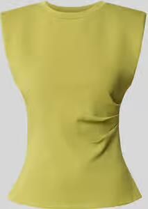 YAS Blouse met gelegde plooien model 'Pina'