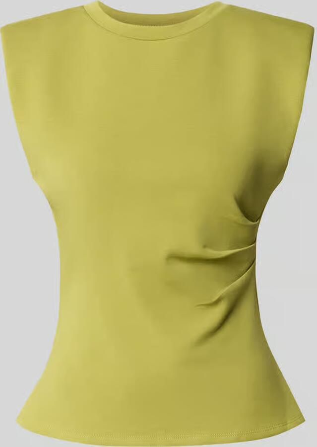 YAS Blouse met gelegde plooien model 'Pina'