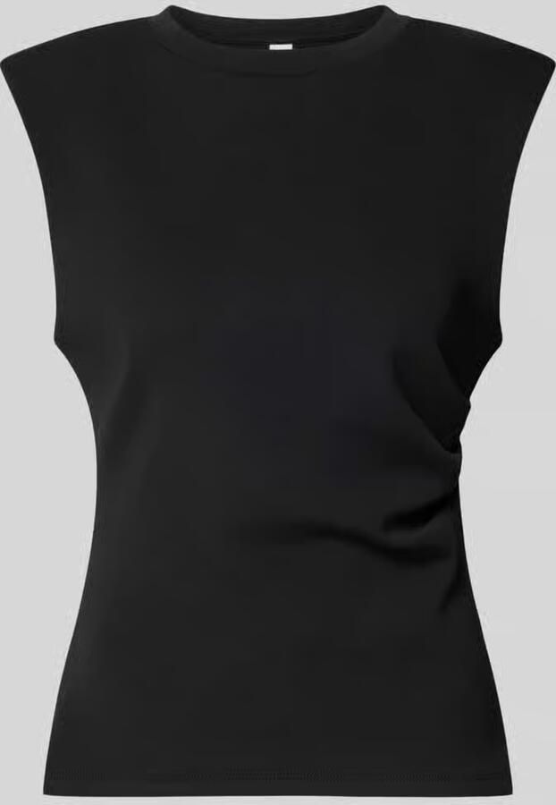 Y.A.S. YAS Dames Tops & T-shirts Yaspina Sl Top Noos Zwart - Foto 4