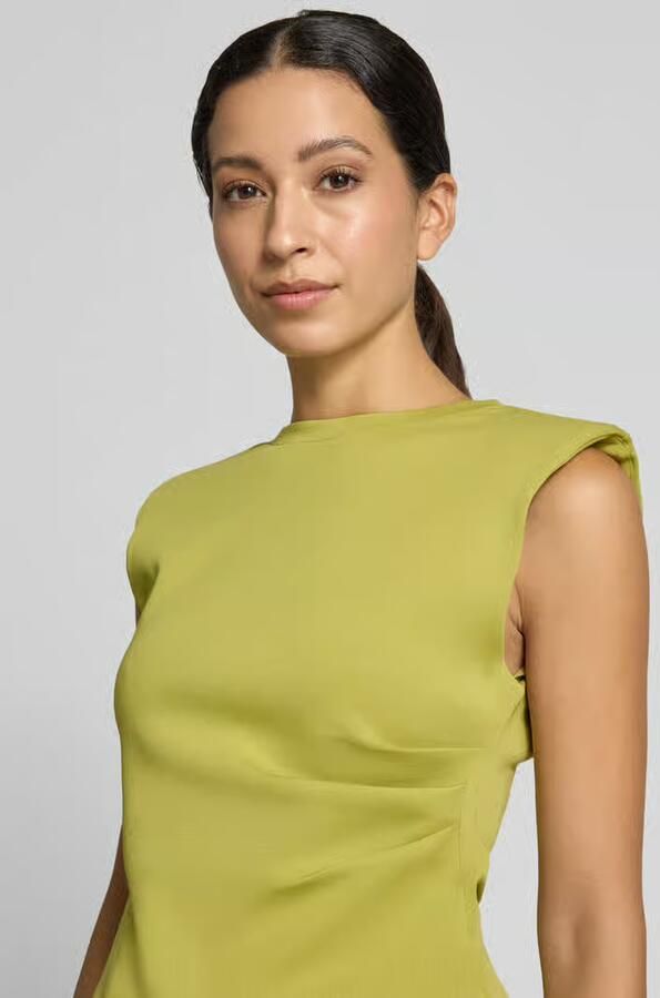 YAS Blouse met gelegde plooien model 'Pina' - Foto 2