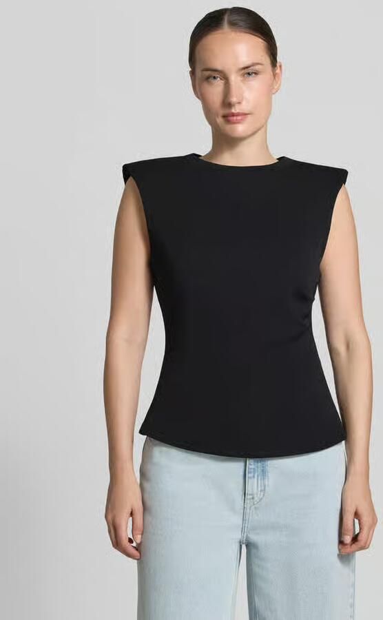 Y.A.S. YAS Dames Tops & T-shirts Yaspina Sl Top Noos Zwart - Foto 6
