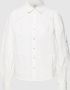 Y.A.S geweven blouse YASKENORA van biologisch katoen wit - Thumbnail 2