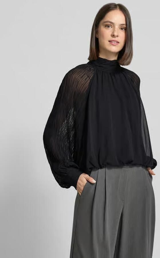 Y.A.S. YAS Dames Blouses Yasolera Ls Top S. Zwart - Foto 2