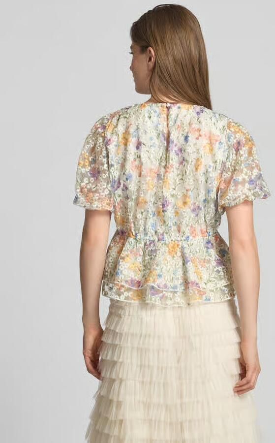 Y.A.S. YAS Dames Tops & T-shirts Yasleanna Ss Top Multi - Foto 5