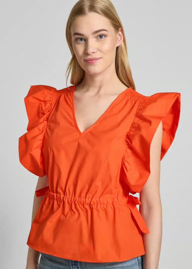 Y.A.S. Dames Tops & T-shirts Yasulea Sl Top Oranje - Foto 5