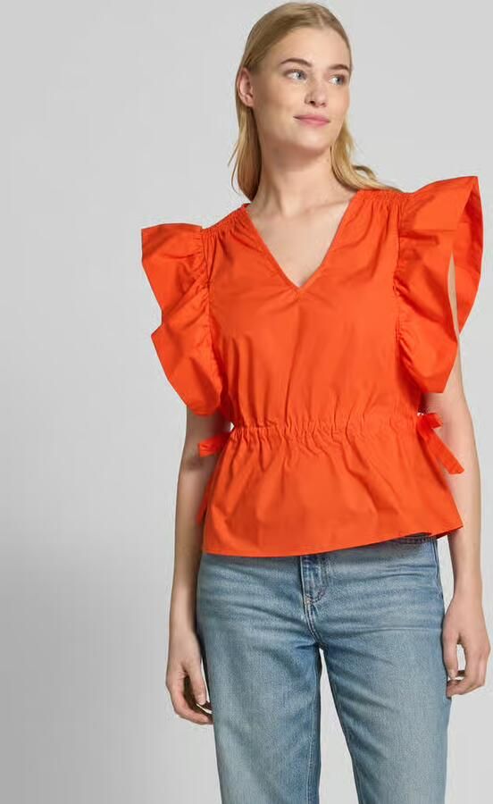 Y.A.S. Dames Tops & T-shirts Yasulea Sl Top Oranje - Foto 8