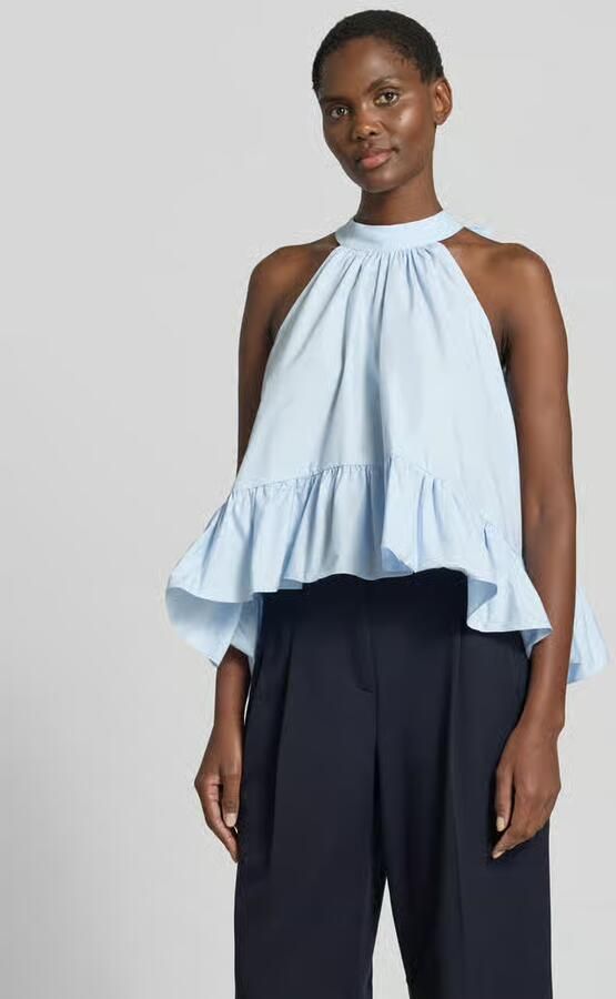 YAS Blousetop met volantzoom model 'MANILLO' - Foto 3