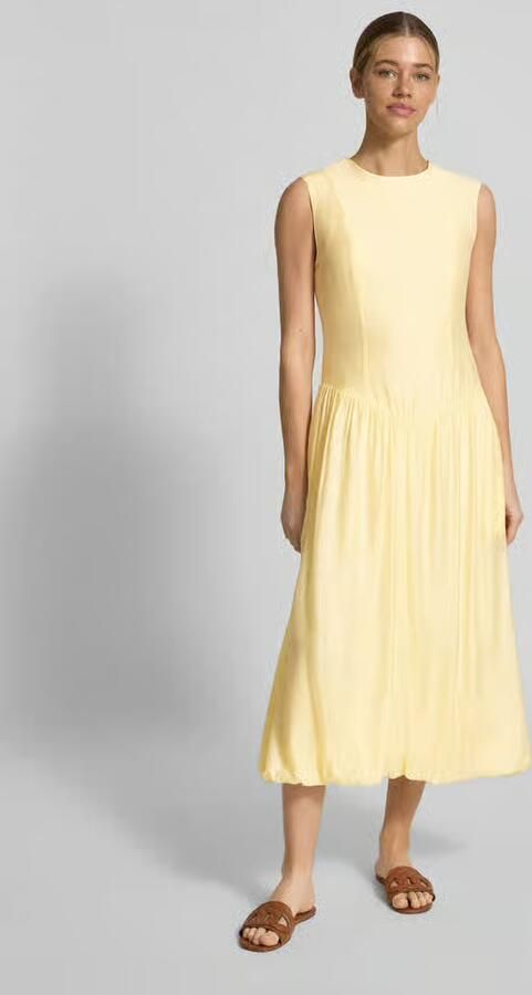 YAS Bubble jurk met ronde hals model 'KRISSI' - Foto 3