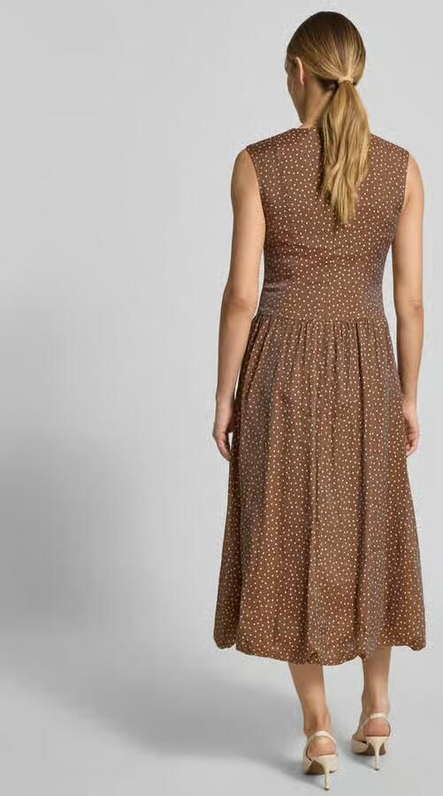 YAS Bubble jurk met ronde hals model 'KRISSI' - Foto 2