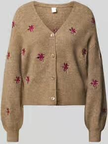 Y.A.S. Dames Truien & Vesten Yasfleur Ls Knit Cardigan Camel - Foto 10