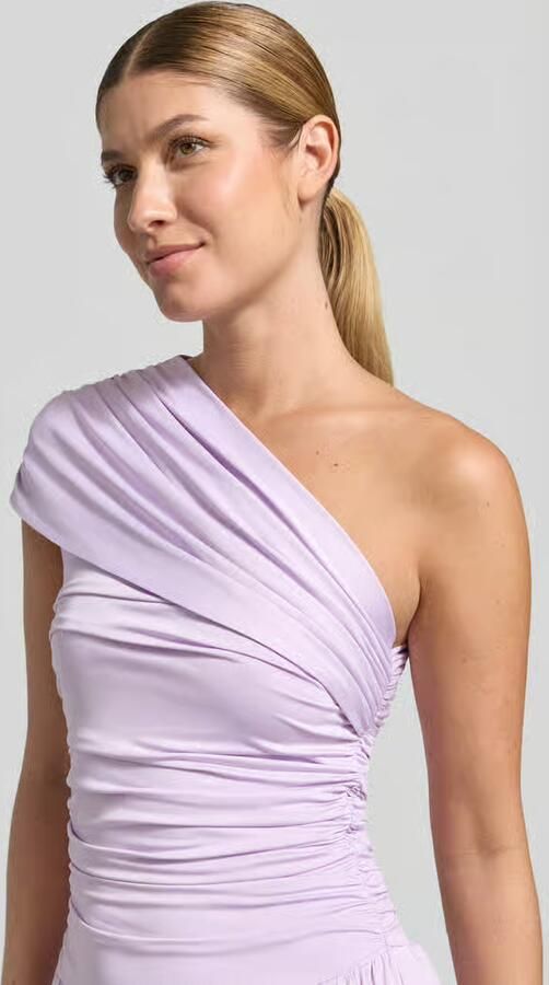 YAS Cocktailjurk in one-shoulder look model 'WINJA' - Foto 2