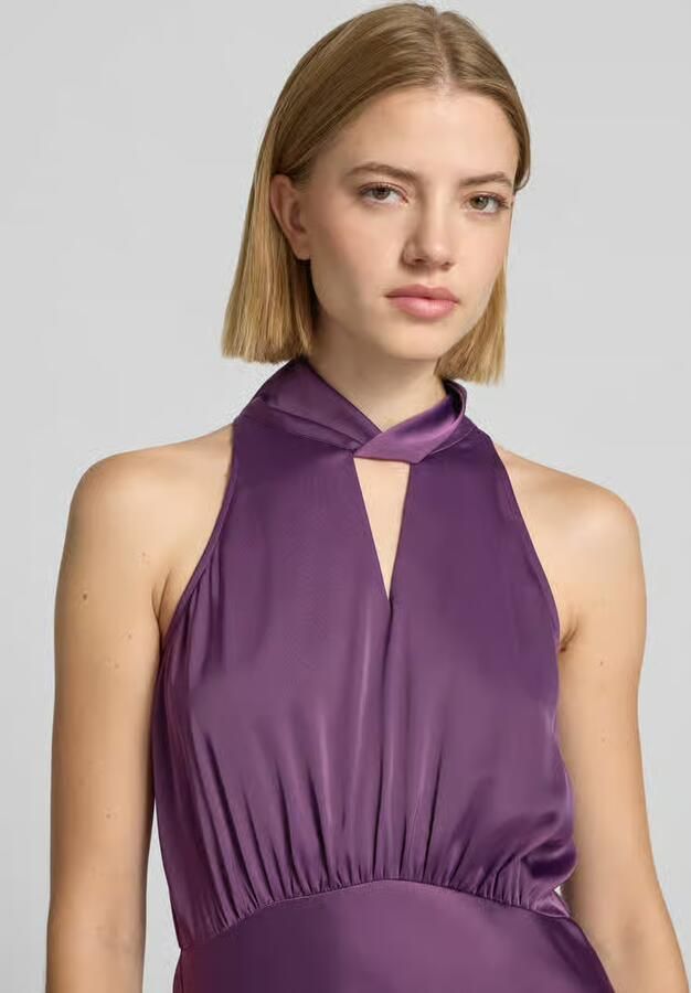 YAS cocktailjurk met druppelvormige hals model 'PELLA' - Foto 2