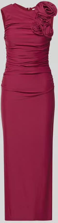 Y.A.S. YAS Dames Jurken Yasdona Sl Long Dress Bordeaux - Foto 7