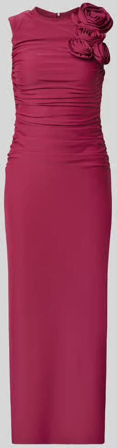 Y.A.S. YAS Dames Jurken Yasdona Sl Long Dress Bordeaux